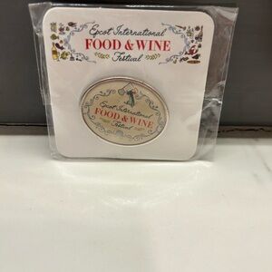 Authentic NEW unopened Disney Pin Epcot International Food & Wine Festival